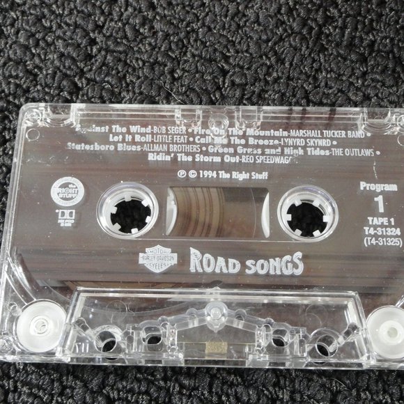 Harley Davidson Road songs Cassette Tested works, 1992 edition~Great songs. - Picture 4 of 4
